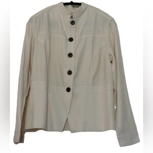 The Paradise Collection Vintage Cotton Silk Button Top Size 8